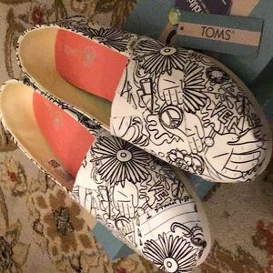 TOM'S Coloring book print